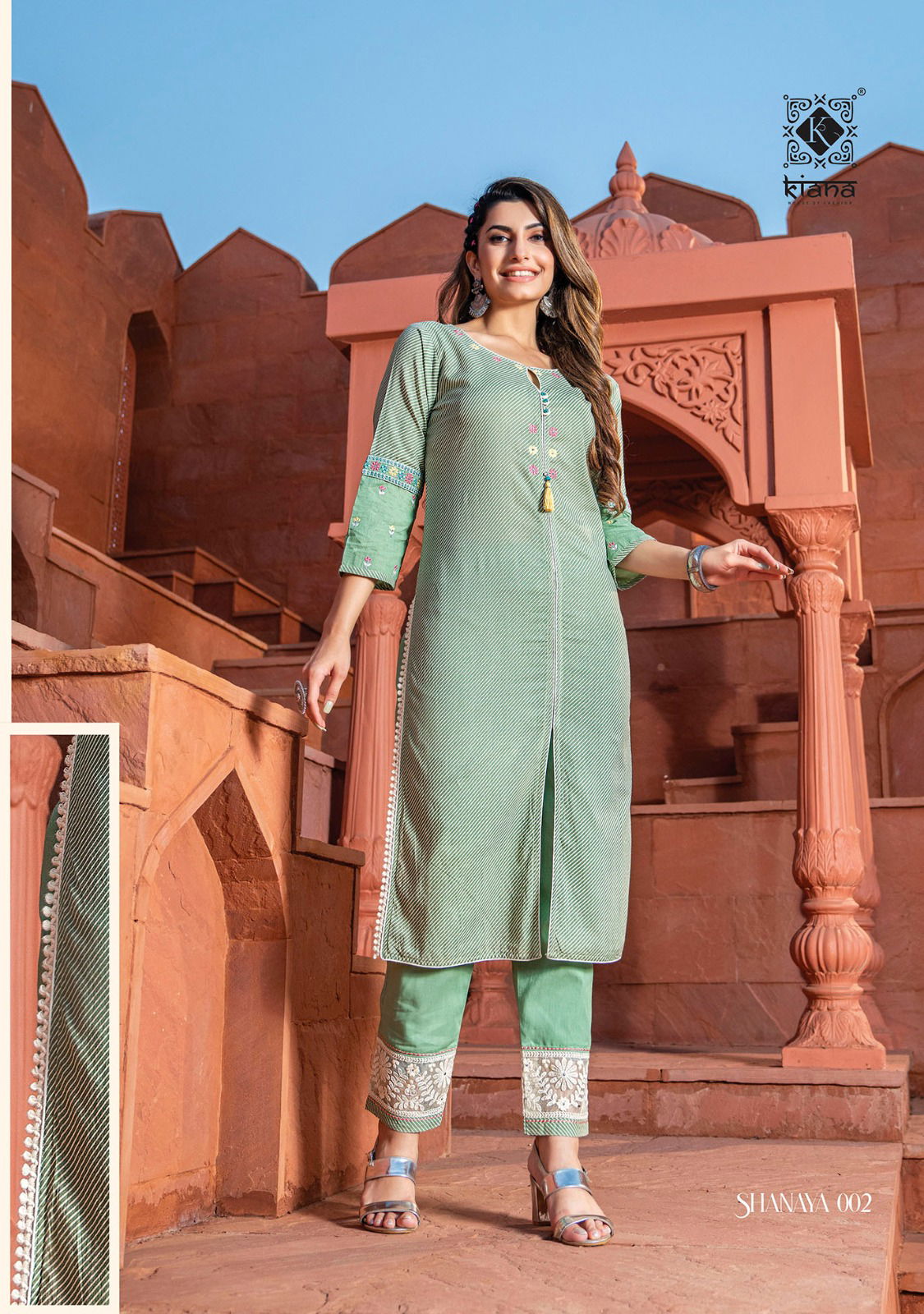 Shanaya By Kiana 001-005 Kurti With Bottom Catalog